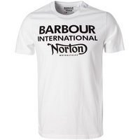 Barbour International T-Shirt white MTS0379WH11